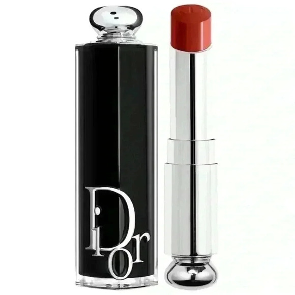 Dior Addict Hydrating Shine Refillable Lipstick ~ Vinyl Red (845)~ NEW! - Picture 2 of 7